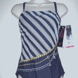 Vintage Rare One Piece Summer Fun Sexy Swimsuit